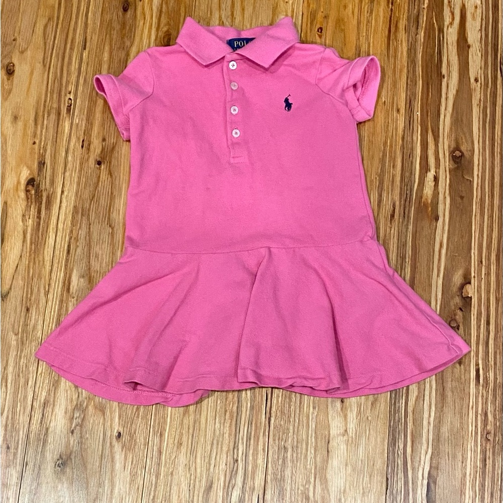 Ralph Lauren Pink Polo Dress